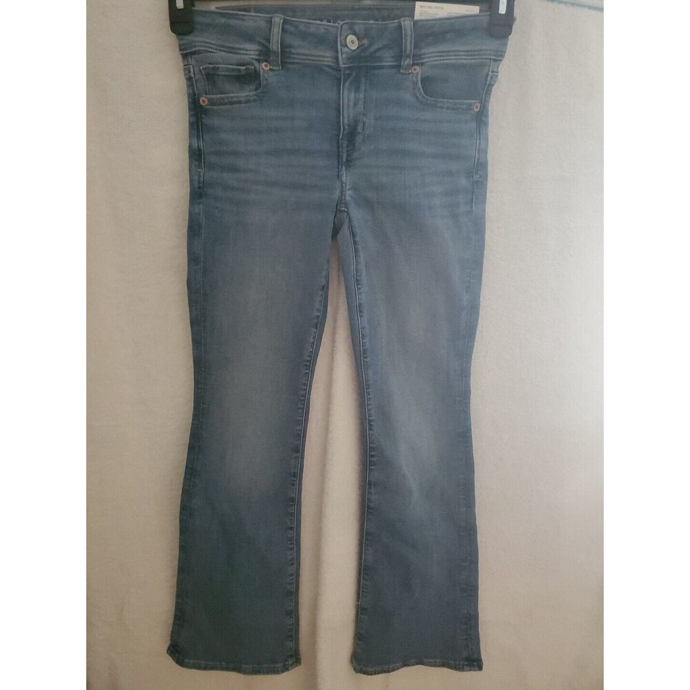 American Eagle  Jeans Super Stretch High Rise Jeggings Dark Wash U.S Sz0 X-short